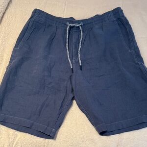 Tommy Bahama Navy Drawstring Shorts